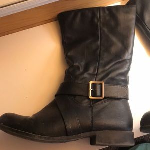 black dress boots